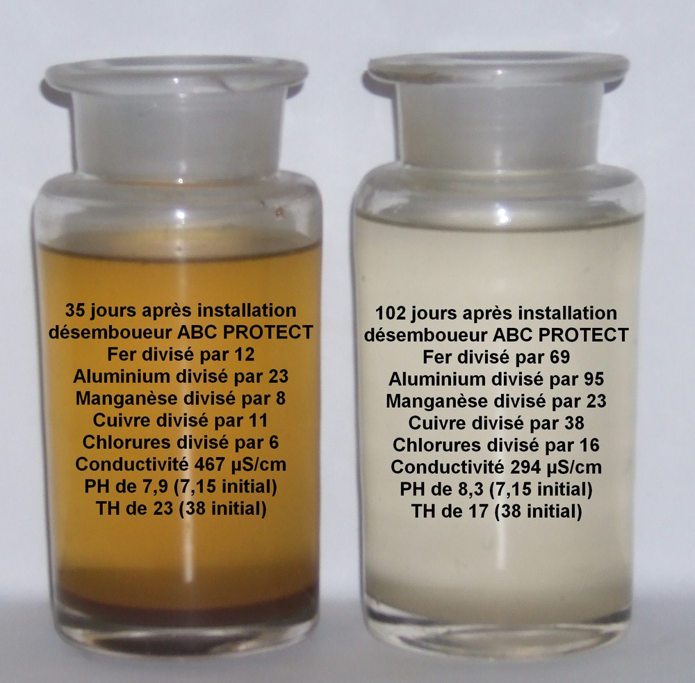 Réduction embouage par désemboueur ABC PROTECT